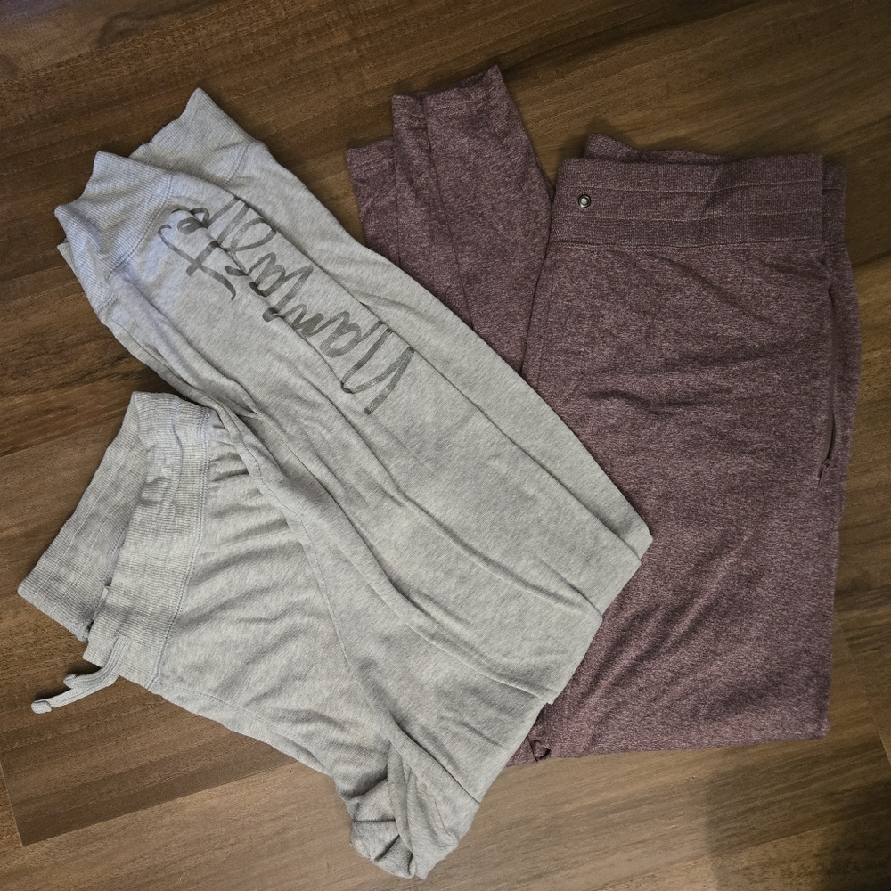 2 Pairs Joggers Light Weight Gaiam Size Large